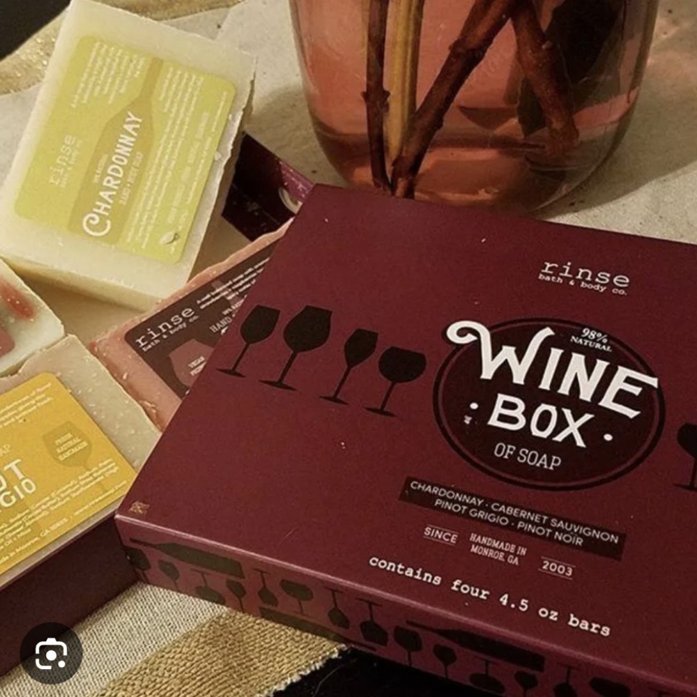 Uncommon Goods Wine Soaps - The Wine Box retail $30